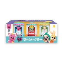 핑크퐁 원더스타 슈팅카 작동완구, 혼합색상