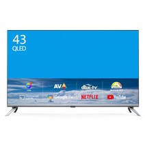 더함 FHD QLED 구글 OS TV, 109cm (43인치), NA431QLED, 스탠드형, 고객직접설치