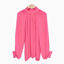 르니앤맥코이 나그랑소매 쉬폰 주름포인트 블라우스 MI04BL604HJJ