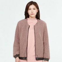 지센 여성용 후리스 리버서블 경량 패딩 점퍼 LCSFLA26