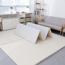 엘키즈 프리미엄 5단 폴더매트 일반, 네츄럴크림