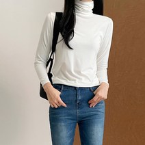 오키 여성용 데이즈 텐션 기모 폴라 티