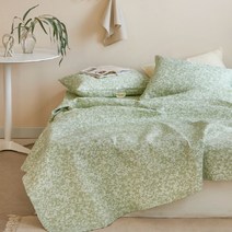 아이르 줄누비 이불 겸 패드, 샤트린 그린