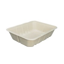 직사각 펄프 일회용 용기 QFH, 1개입, 200개