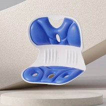 스마트체어 제이미마켓 인체공학 의자 바른자세, 블루