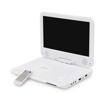 에듀플레이어 휴대용 DVD 플레이어 화이트, EDP101 Pro