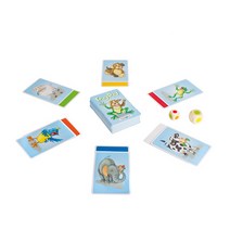 벨러덕 개구리 강아지 카드게임, 혼합색상