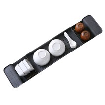 티지 반신욕 욕조 트레이 블랙, 1개