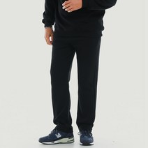 파이브엑스라지 남성용 일자핏 면 스웻 팬츠