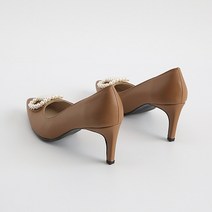 잭앤질 수제 진주장식 펌프스 7cm JA2135