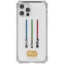 스타워즈 드로잉 투명방탄 강화 휴대폰 케이스