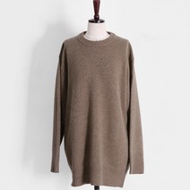 비나인 여성용 볼코 박시 울 니트