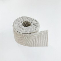 면 웨이빙 끈 폭 32mm x 두께 1.7mm, 웜그레이, 5개