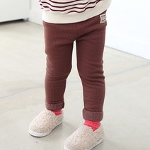 초코몽 아동용 기모 쫀쫀 골지레깅스