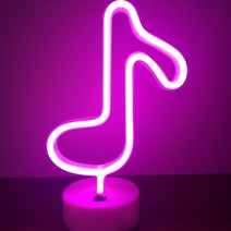 세아 LED 펜던트 조명 16 음표 베이스 + USB 포트, 핑크(조명), 랜덤발송(USB 포트)
