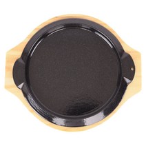 맥반석 코팅 원형 스테이크판 화영 원형 함박 1호