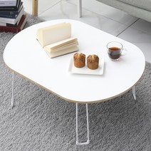 아이캔컴퍼니 올리브 LPM 접이식테이블 800, 화이트우드