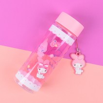 릴팡 마이멜로디 트라이탄 팬던트 보틀 MM6566, 혼합색상, 500ml