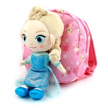 윙하우스 엘사인형 미아방지 가방, 라이트 핑크(FR0086)