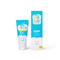 브러쉬몬스터 키즈치약 민트향, 50g, 1개