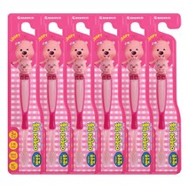 뽀로로 뽀로로와 친구들 유아 칫솔, 루피, 6개
