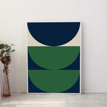 갤러리데코 미드 센추리 모던 접이식 액자 테이블 800 x 600 x 300 mm, 빅스케일
