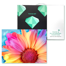 투코비 아트 보석 십자수 DIY 세트 30 x 40 cm, 신비의 꽃(D30-4), 1세트