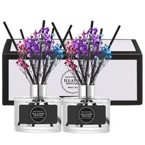 일라토스 플라워 디퓨저 200ml x 2p, 블랙체리