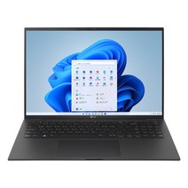LG전자 2023 그램 16 베이직, 옵시디안 블랙, 코어i7, 512GB, 16GB, WIN11 Home, 16Z90R-EA7CK