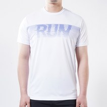 아르꼬 남성용 쿨 스트레치 펀칭 메쉬 RUN 테크핏 반팔 라운드 티셔츠