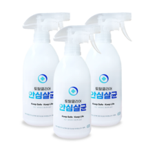 토탈클리어 안심살균 소독제 스프레이, 500ml, 3개