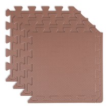 딩동펫 반려동물 퍼즐매트 4p, 카멜
