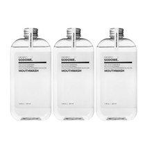 쏘두위 오일풀링 마우스워시, 3개, 280ml