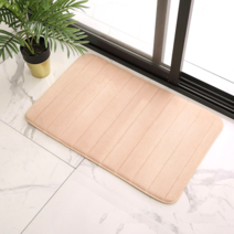 메모리폼 극세사 발매트, 베이지