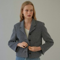 블랭크공삼 weaving tweed jacket