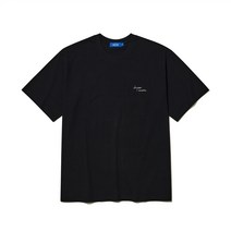레이어유니온 남성용 스크립트 로고 티셔츠