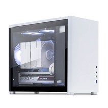한성컴퓨터 데스크탑 화이트 TFG MX4i565 (i5-12400F WIN미포함 RAM 16GB NVMe 500GB GTX1650), 기본형