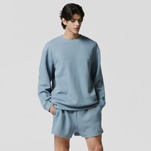 뮬라웨어 남성용 헤비 웨이트 와플 스웨트셔츠 MMSCTL403