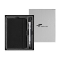 LAMY 비스타 샤프 투명 + 노트 기프트 세트, 0.5mm, 1세트