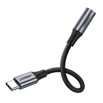 유그린 샤오미 Mi 시리즈/화웨이 스마트폰 전용 USB 2.0 Type C 스테레오 젠더 U-30632 0.1m, 1개