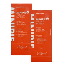 닥터맘마 생후 3개월 이상 강아지 미니파이 브이 간식 참치 앤 파프리카 30g 10p, 2개