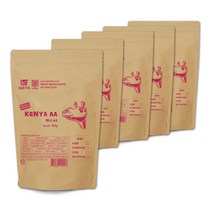 일킬로커피 케냐 AA 5p, 홀빈(분쇄안함), 334g