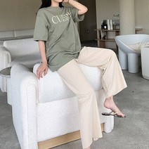 오키진 여성용 루시 아이스 쿨 밴딩 팬츠