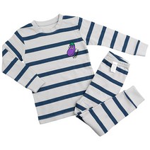 메이키즈 아동용 프루티 포인트 오가닉 30수 후라이스 실내복 상하 세트