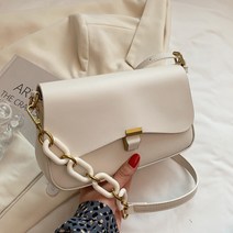 트렌디 체인 포인트 숄더백