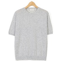 맨타임 남성용 UWO 데일리 라운드 넥 썸머 뱀부 니트