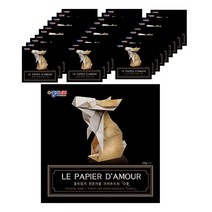 종이나라 크라프트지 다물 15 x 15 cm 10p, 15개, 5색