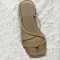 여성용 다니에 스트랩 줄 슬리퍼 C132_W2905