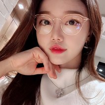 멜라크메 유니크 메탈 자외선 블루라이트 차단 안경