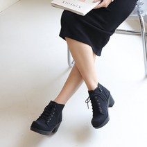 슈벨 스퀘어 청키힐 통굽 앵클 리멤버 워커힐